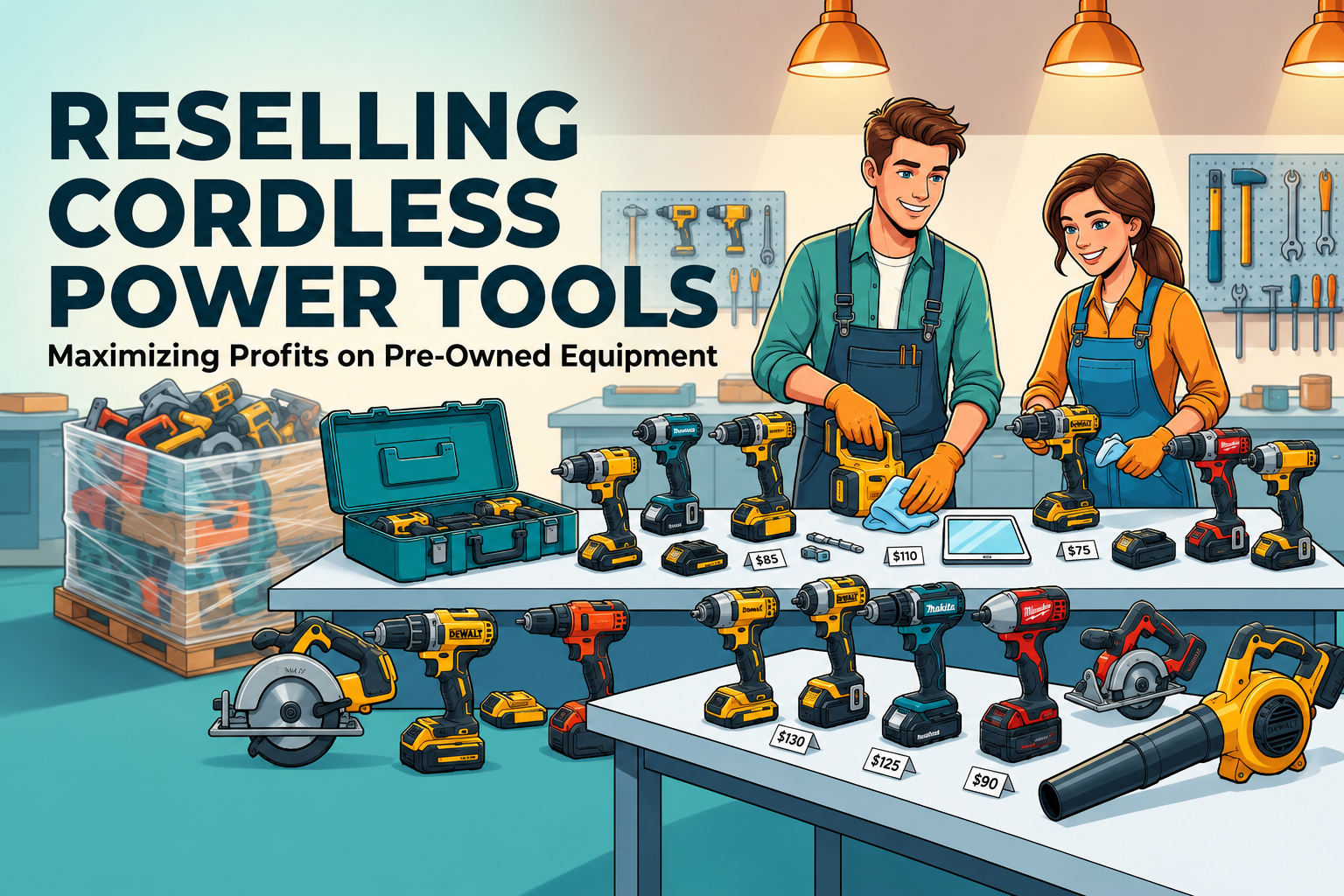 Reselling Cordless Power Tools