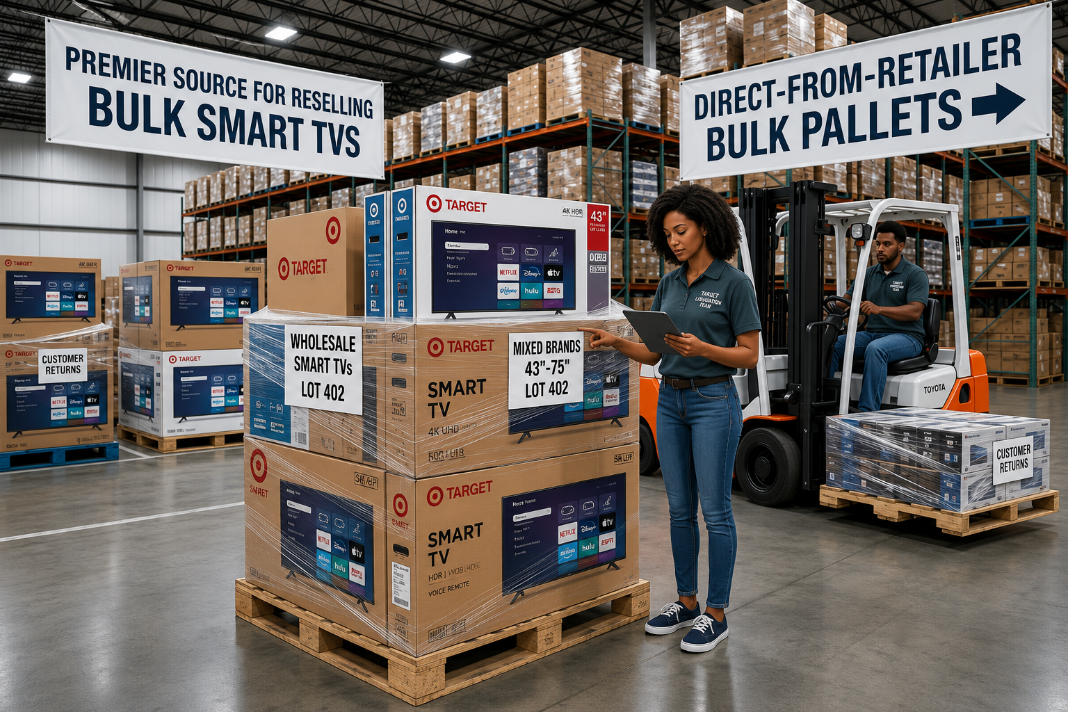 Reselling Wholesale Smart TVs