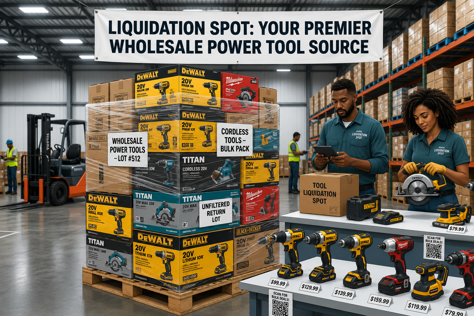 Reselling Wholesale Power Tools