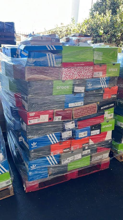 Compact Branded Shoe Mini Pallet | 75 Pairs Best Bulk Wholesale Lot