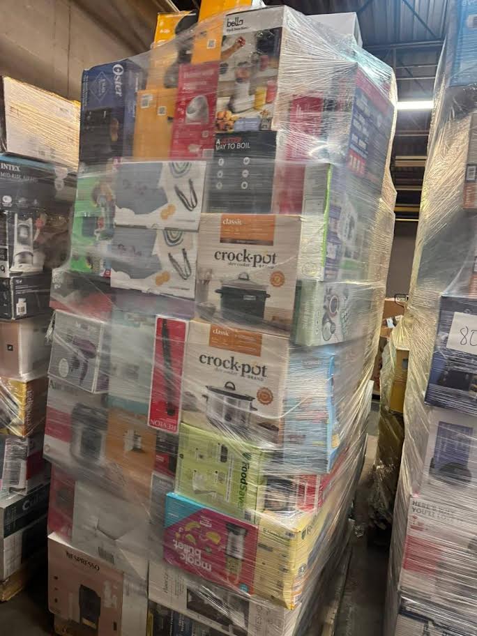 Major Kitchen Appliances Pallet | 90 Items Best Bulk Wholesale Lot