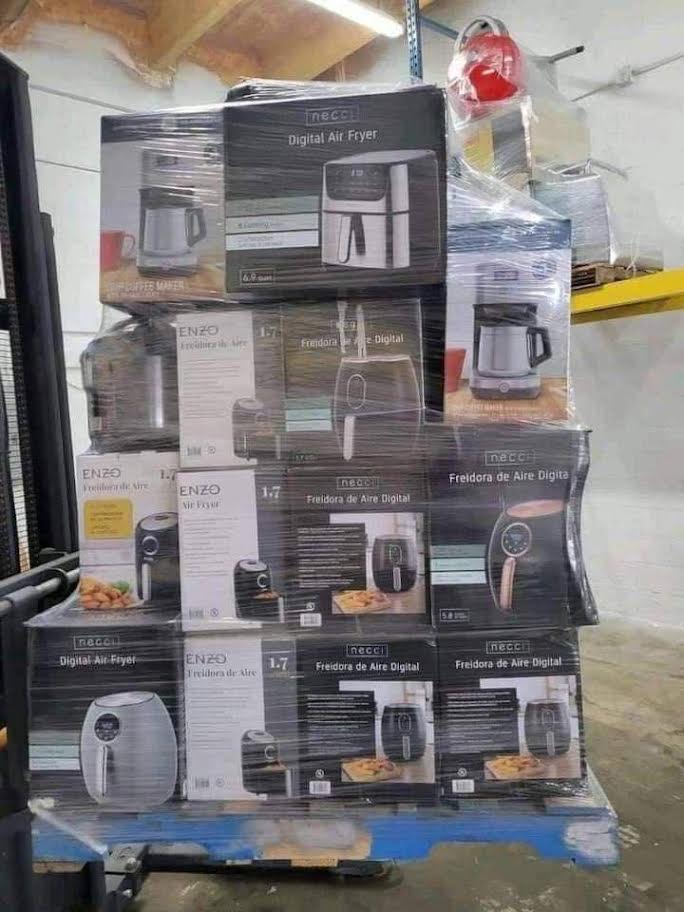 General Overstock Kitchen Appliances Bulk Wholesale Pallet Lot