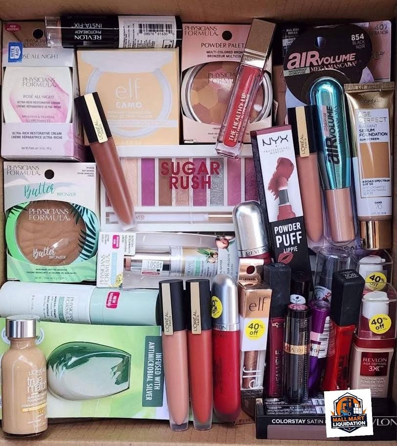 Makeup and Cosmetics Pallet Overstock