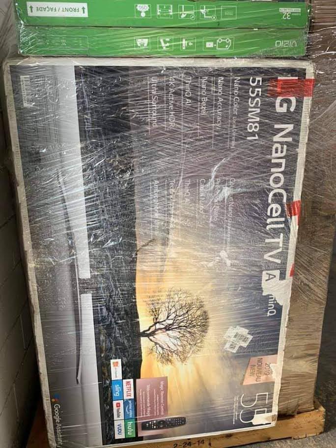 Smart TV Pallet_Lot4